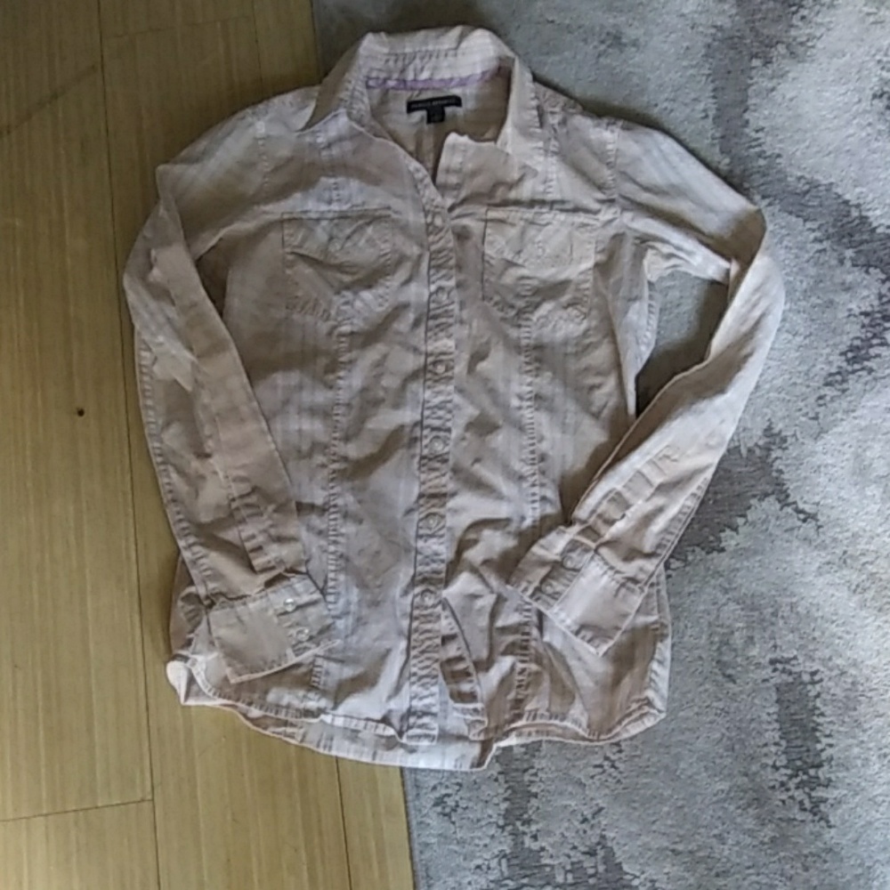 Banana Republic plaid button up
